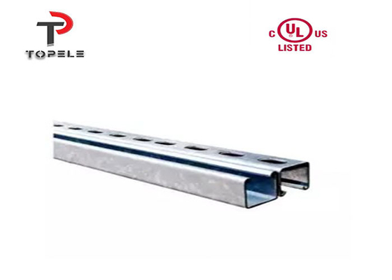 Galvanized Bline Unistrut kênh kim loại cho hệ thống hỗ trợ 1.5mm