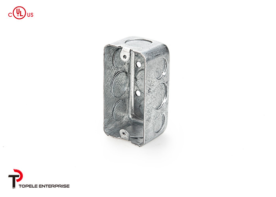 TOPELE Thép hình chữ nhật chuyển đổi Handy Box với Single Gang, 58351, 1-7/8 &quot;knockout