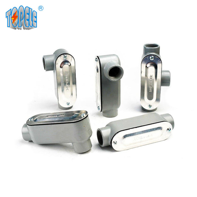 Lr/Ll/C/T/Lb thân ống dẫn nhôm cứng có sợi với nắp