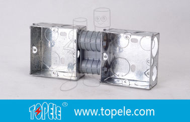 Hộp điện / hộp ống dẫn kim loại tiêu chuẩn Anh với PVC, hộp chuyển mạch