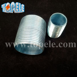 1/2 &quot;đến 2&quot; thép carbon RMC / RIGID ống dẫn núm vú điện galvanized tất cả các sợi