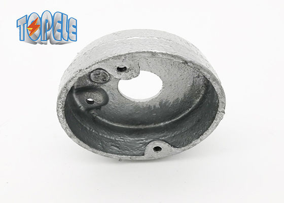 BS Gi Bộ kết hợp ống dẫn Sắt có thể uốn cong đắm nóng kẽm kẽm vòng trong hộp 1- 4 Konckouts