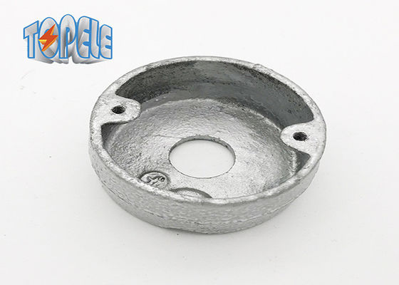 BS Gi Bộ kết hợp ống dẫn Sắt có thể uốn cong đắm nóng kẽm kẽm vòng trong hộp 1- 4 Konckouts