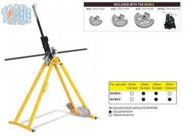 2 Formers Hand Power Gi Conduit Pipe Bender BS4568 Máy uốn ống dẫn di động